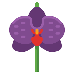 orquídea Ícone