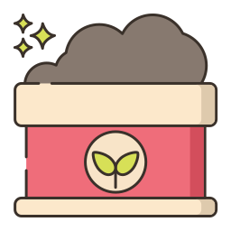 화분용 흙 icon