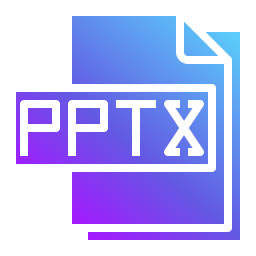 archivo pptx icono