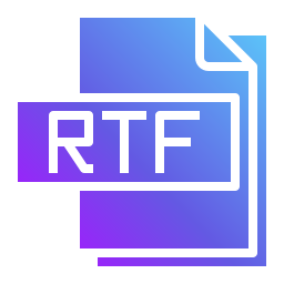 rtf-bestand icoon
