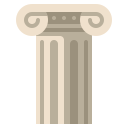 greckie filary ikona