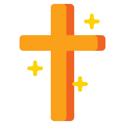 christliches kreuz icon