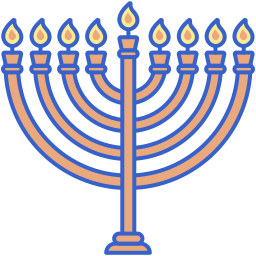 hanukkah icona