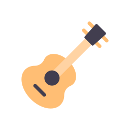 spaanse gitaar icoon