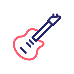 Electric guitar icon