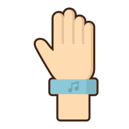 Wristband icon