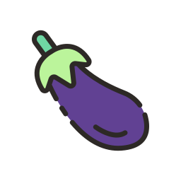 aubergine Icône