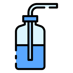 Wash bottle icon