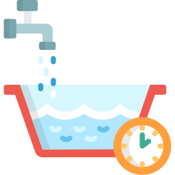 Water soak icon