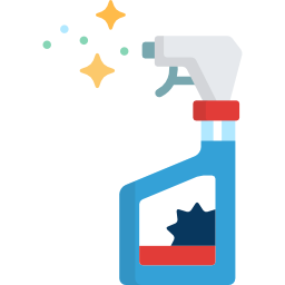 Cleaning spray icon