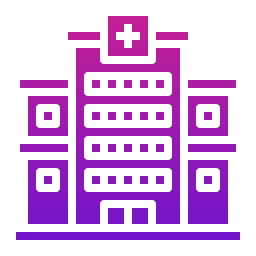 edificio del hospital icono