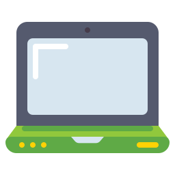 Laptop computer icon