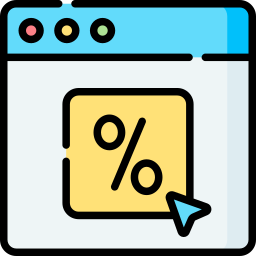 Click through rate icon