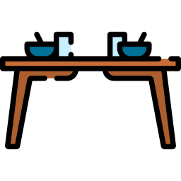 Dining table icon