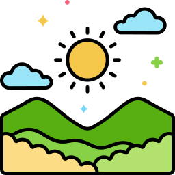 mediodía icono