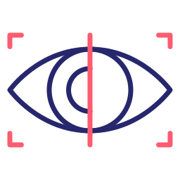 scanner oculare icona