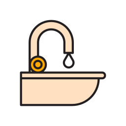 Wash basin icon
