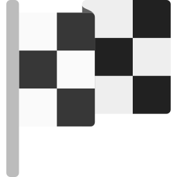 bandeira de corrida Ícone