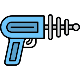 Space gun icon