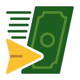 Money transfer icon