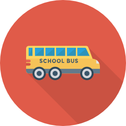 bus scolaire Icône