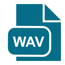 Wav extension icon
