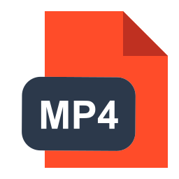 extension mp4 Icône