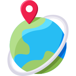 世界各地への配送 icon