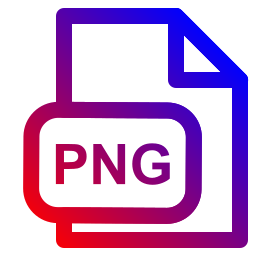 Png format icon