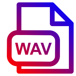 wav-extensie icoon