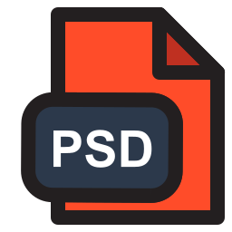 Psd extension icon