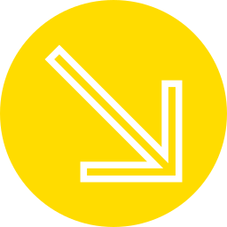 Down right arrow icon