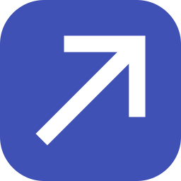 Up right arrow icon