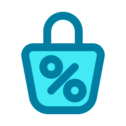 Shopping bag icon