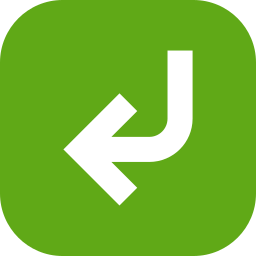 Down left icon