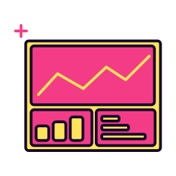 Data analytics icon