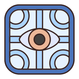 Eye scanner icon