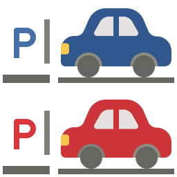 Автомобильная стоянка иконка