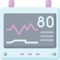 moniteur ecg Icône