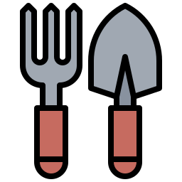 Gardening tools icon