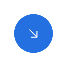 Down right arrow icon