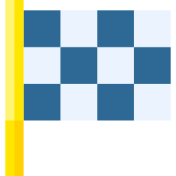 Finish flag icon