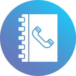 Contact book icon