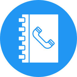 Contact book icon