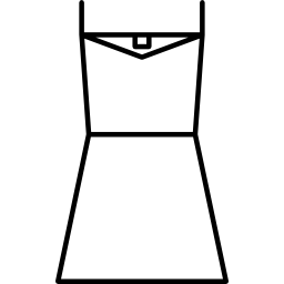 Контур платья иконка