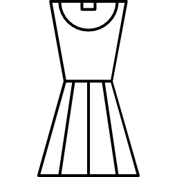 Контур платья иконка