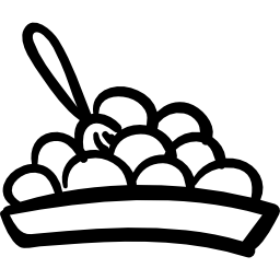 과일 접시 icon