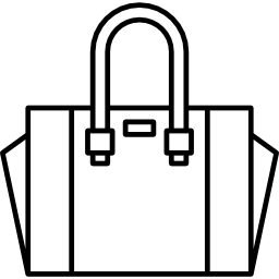 Hand bag outline icon