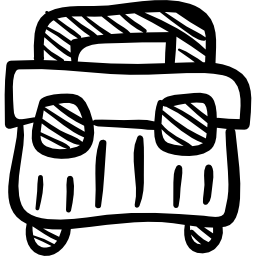 toolbox handgetekende tool icoon