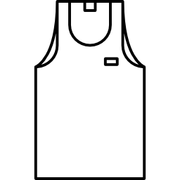maglia sportiva maschile icona